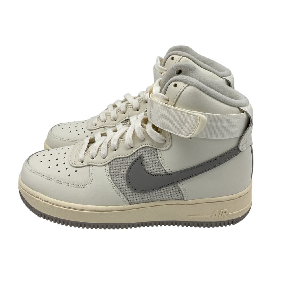 Nike Vintage Cream Air Force 1 High 07 Lv8 Sneakers Size 7 - Picture 2 of 5